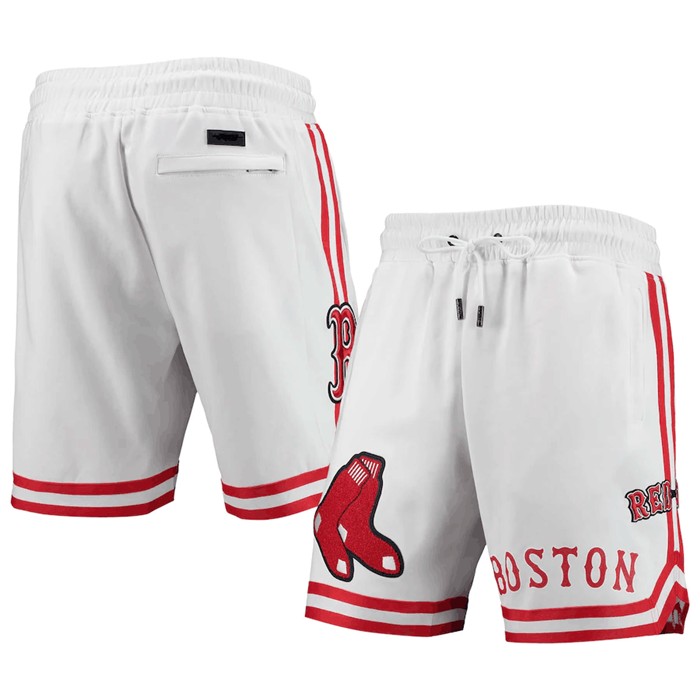 Men's Boston Red Sox White Shorts
